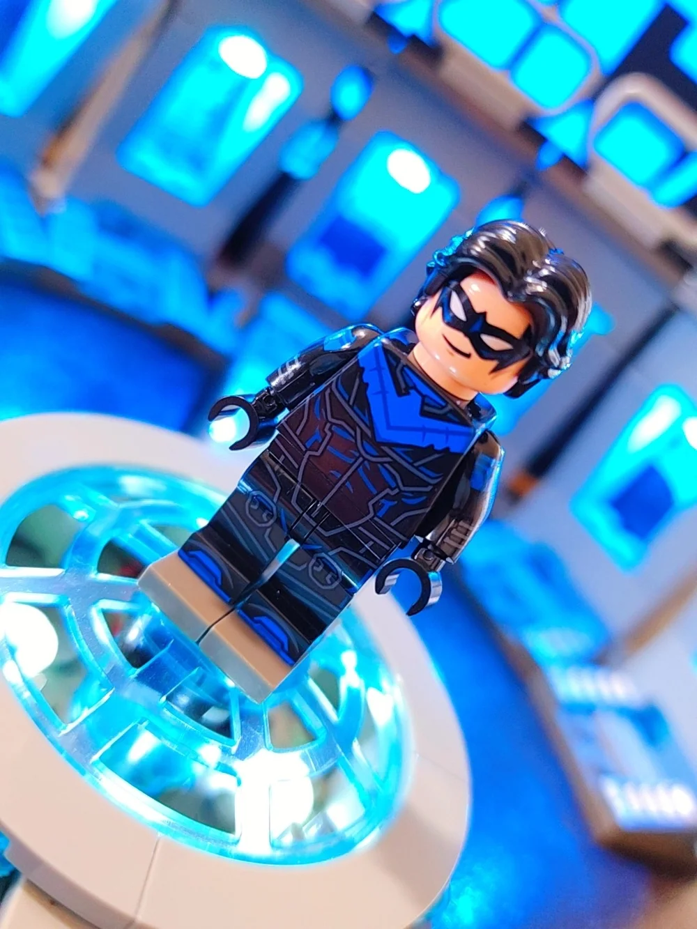 Batman Nightwing Minifigure Lego Compatible